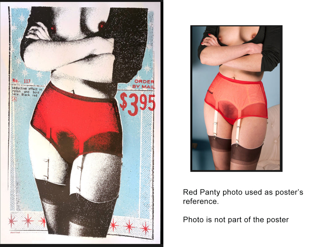 Poster - Red Panties