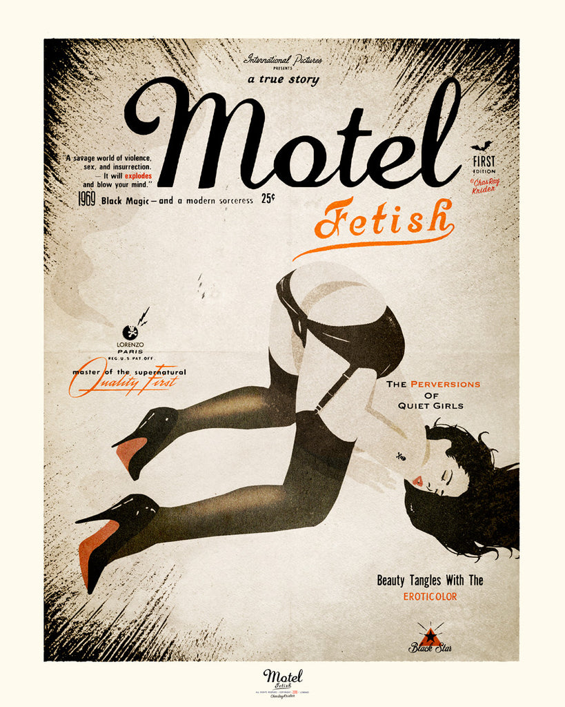 Motel Fetish poster from Paris